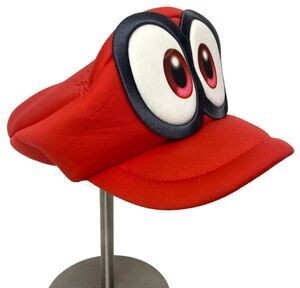 Super Mario Nintendo  Odyssey Cappy Adult  Cosplay Costume  Hat Red 2017